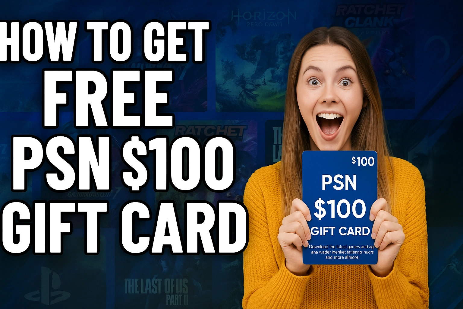 “$100 PSN Card (Digital Code Free): Redeem, Use, and Enjoy Free Games”