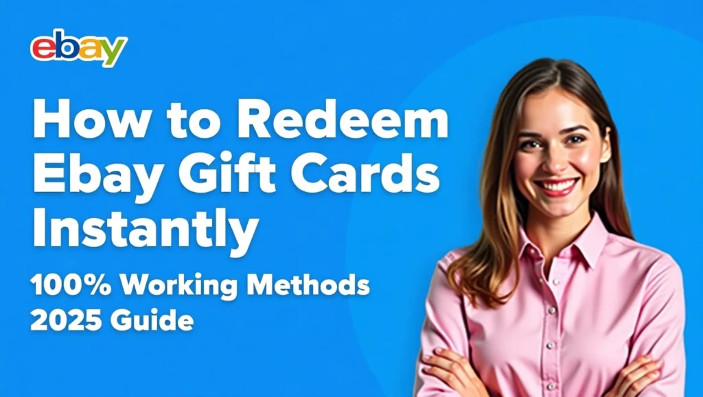 “How to Redeem eBay Gift Cards Instantly: 100% Working Methods (2025 Guide)”