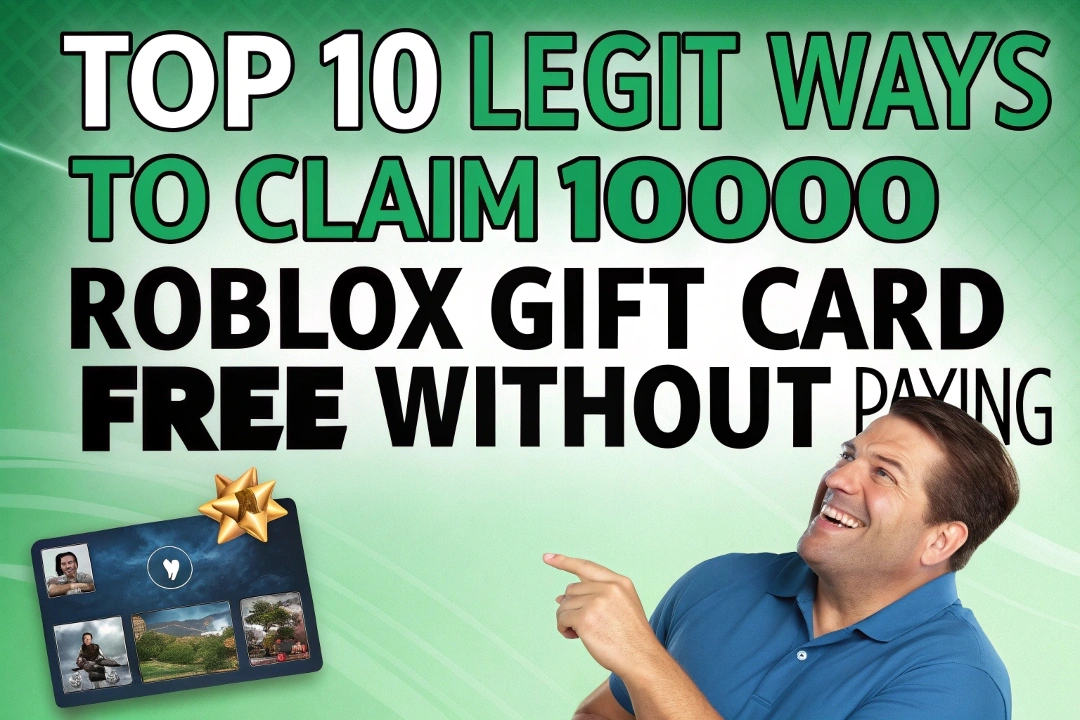 “Top 10 Legit Ways to Claim a Roblox Gift Card Free Without Paying”