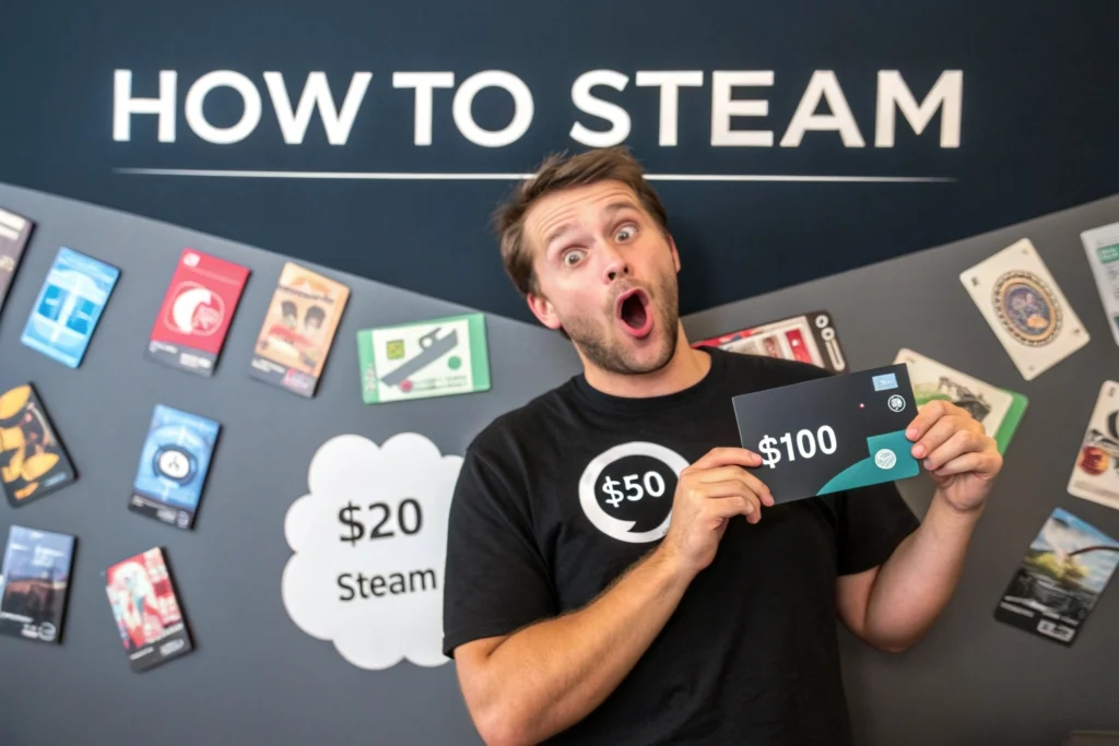 “Steam Gift Card Redeem: Step-by-Step Instructions for PC, Mobile & Web”